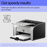 HP Laserjet Pro P1108 Plus Single Function Monochrome Wired Laser Printers, Black