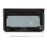 HP Laserjet Pro P1108 Plus Single Function Monochrome Wired Laser Printers, Black