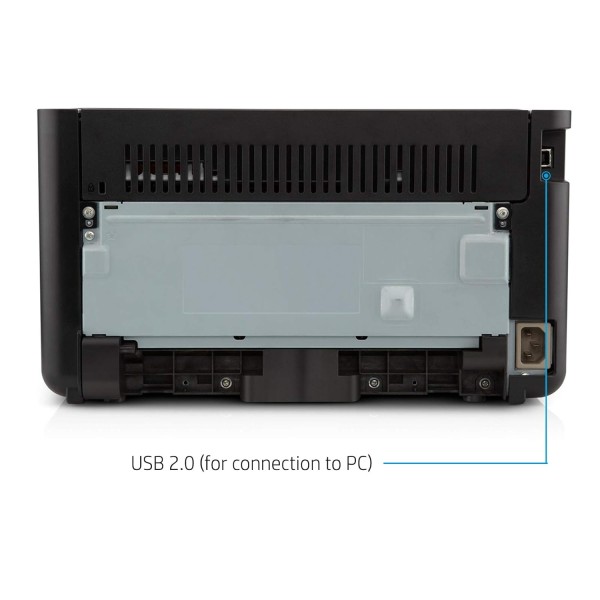 HP Laserjet Pro P1108 Plus Single Function Monochrome Wired Laser Printers, Black