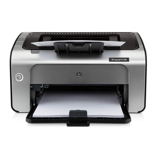 HP Laserjet Pro P1108 Plus Single Function Monochrome Wired Laser Printers, Black