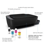 HP Ink Tank 310 Colour Printer, Scanner and Copier for Home/Office, High Capacity Tank (Pre Ink Loaded)